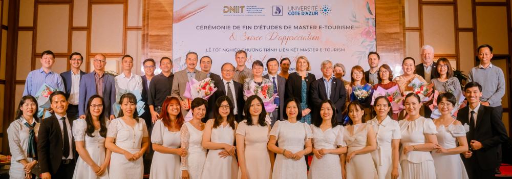 Viện Công nghệ quốc tế DNIIT, Đại học Đà Nẵng tổ chức Lễ Tốt nghiệp Chương trình liên kết đào tạo Thạc sĩ E-Tourism